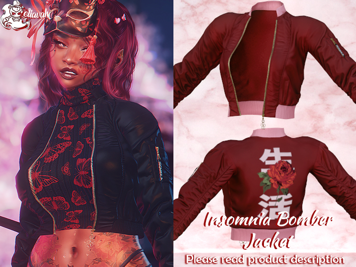 Eliavah ~ Insomnia Bomber [RED ROSE]