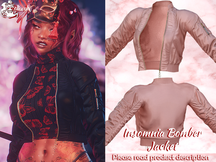 Eliavah ~ Insomnia Bomber [ROSEGOLD 2]