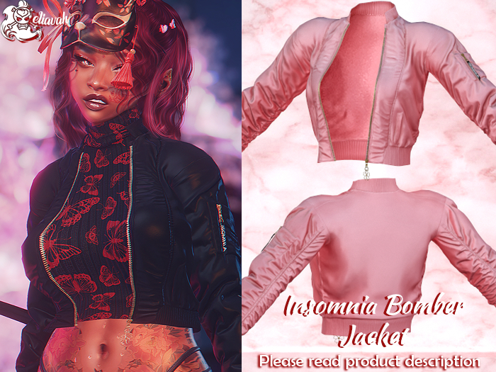 Eliavah ~ Insomnia Bomber [ROSEGOLD]