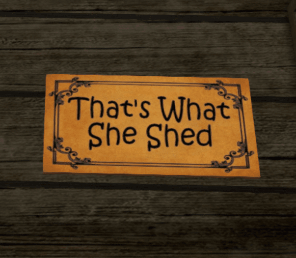 She Shed Doormat