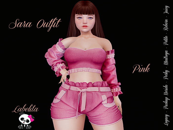 [LABELITA] Sara Outfit Pink
