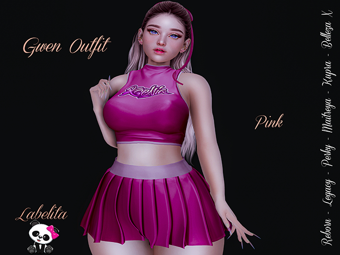 [LABELITA] Gwen Outfit Pink