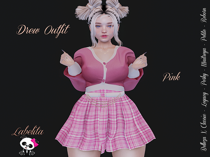 [LABELITA] Drew Outfit Pink