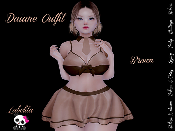 [LABELITA] Daiane Outfit Brown