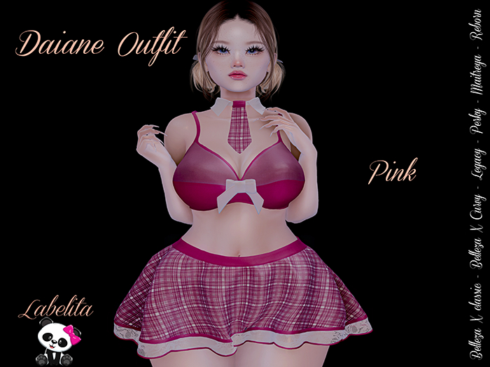 [LABELITA] Daiane Outfit Pink
