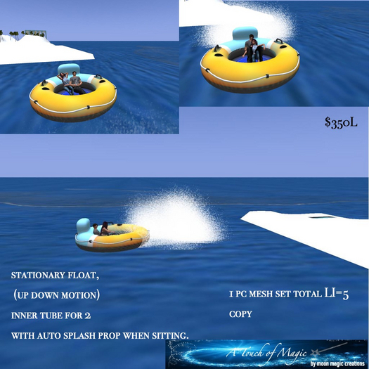 Float for 2 with splash-Box LI=5