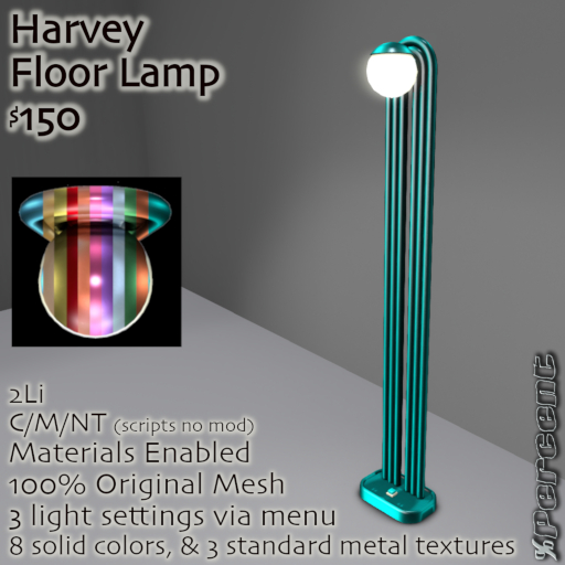% Harvey Lamp *MESH*