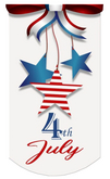 Tams - Banner - 4th July Stars