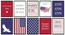 Tams - Wall Decor - Happy 4th