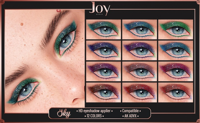 JOY - Sky HD eyeshadow app for  AK ADVX App {add}