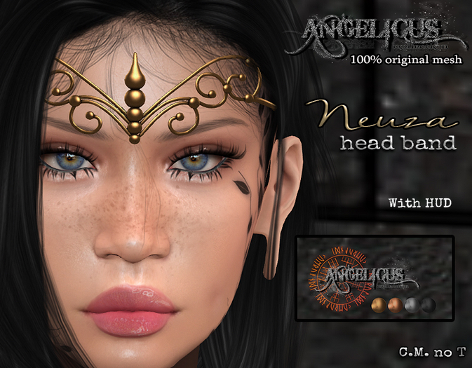 :ANGELICUS: Neuza head band 