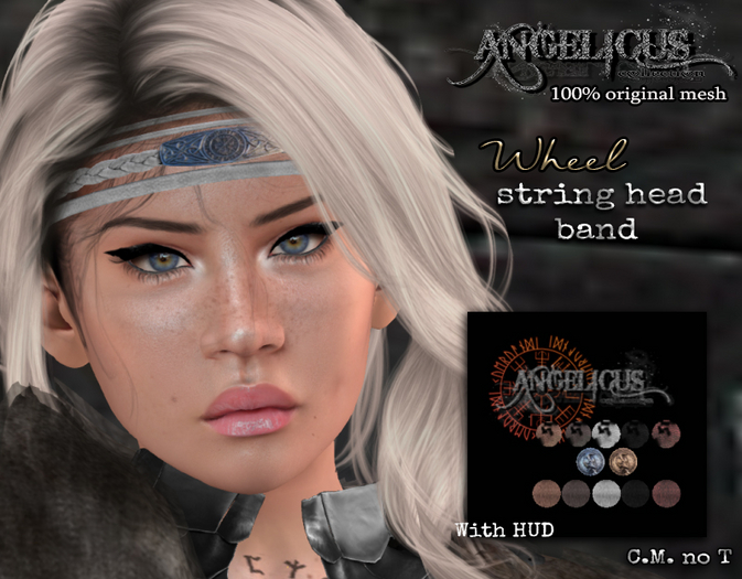 :ANGELICUS: String head band -Wheel- 