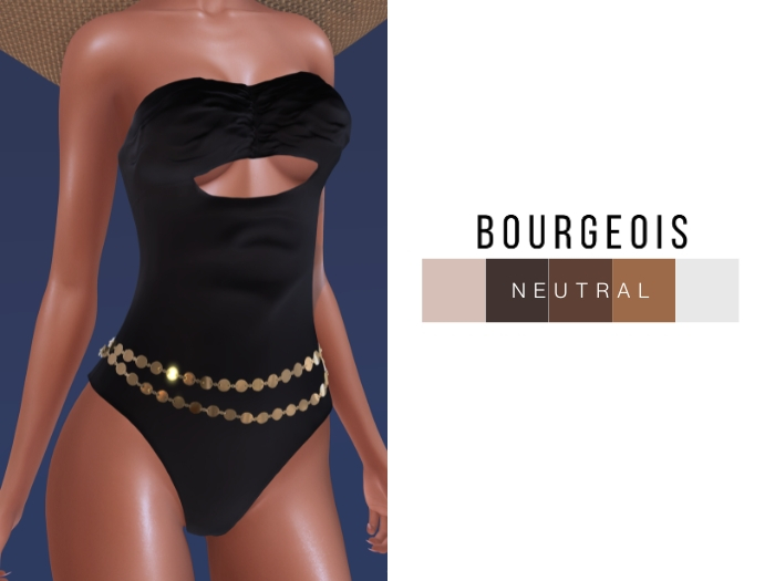 BOURGEOIS : Dahlia Swimsuit Pack NEUTRAL