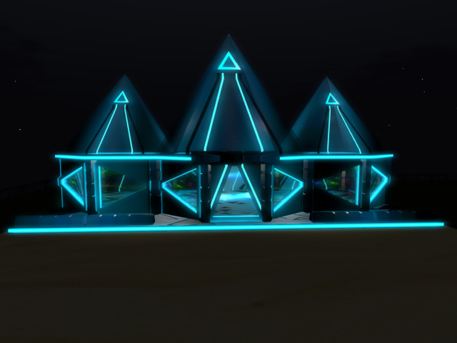 Pyramids house