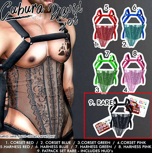 9.Cubura David Set RARE