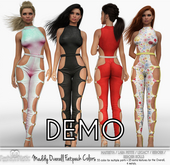 Demo Maddy Overall Fatpack Colors - Maitreya, Petite, Legacy, Reborn, Rolls - FashionNatic