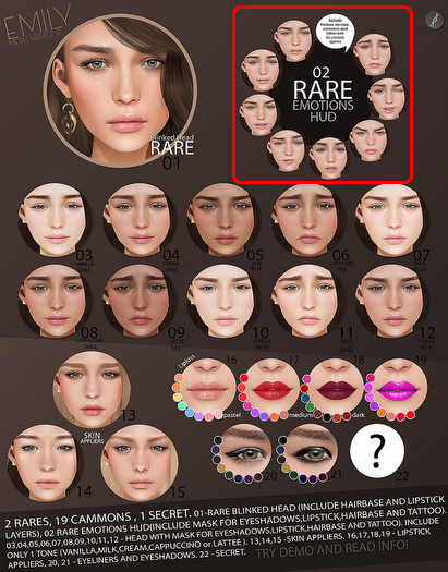 2. Genesis_Head_Emily_2.0_Emotions_RARE