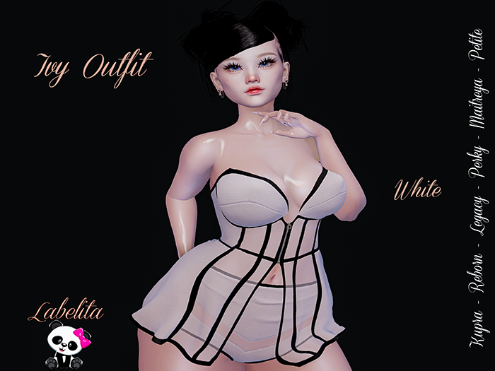 [LABELITA] Ivy Outfit White