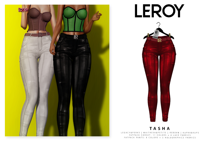 LEROY - Tasha Pants - Red
