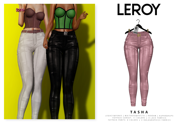 LEROY - Tasha Pants - Rose