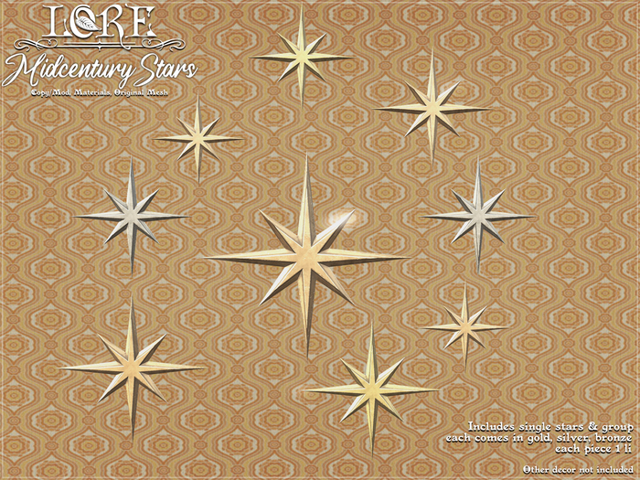 LORE Midcentury Stars 