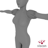 Viscon* Sculpties Puffy Cuff + UV Maps