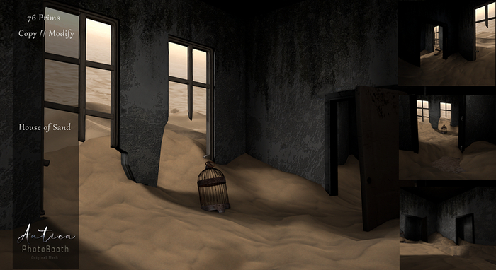 ANTICA House Of Sand Photobooth  BOX