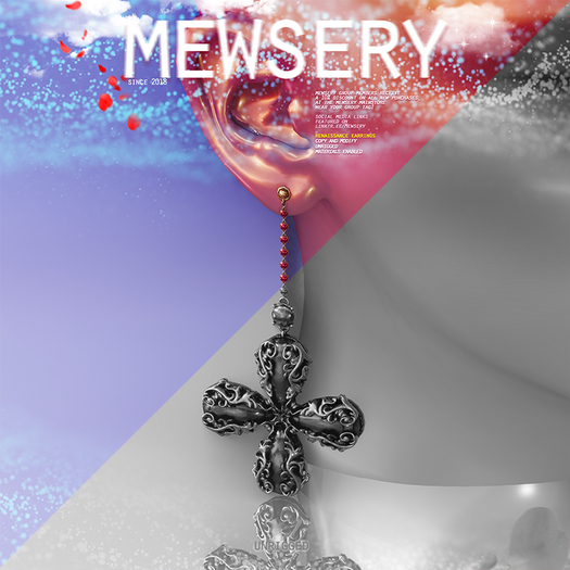 #MEWSERY Renaissance Earrings{DEMO} - Unrigged