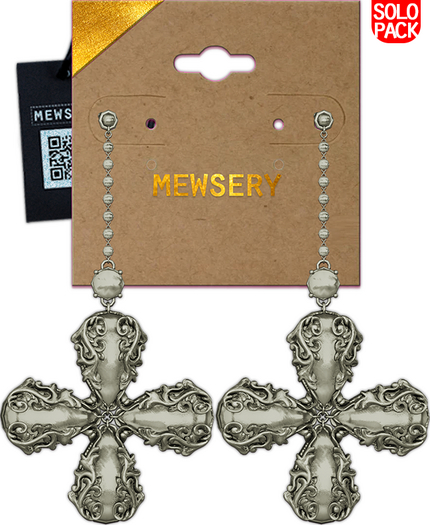 #MEWSERY Renaissance Earrings {Pearl} - Unrigged