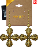 #MEWSERY Renaissance Earrings {Gold} - Unrigged