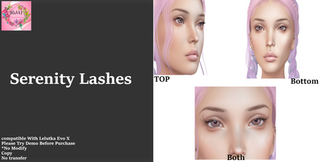 Second Life Marketplace - [ReM] Serenity Lashes