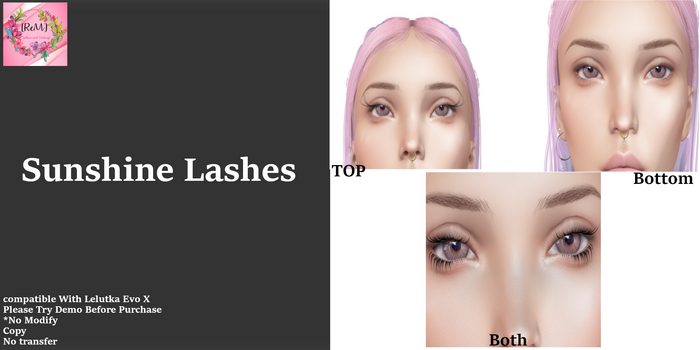 Sunshine Lashes Demo