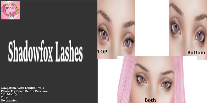 [Rem] Shadowfox Lashes (Demo)