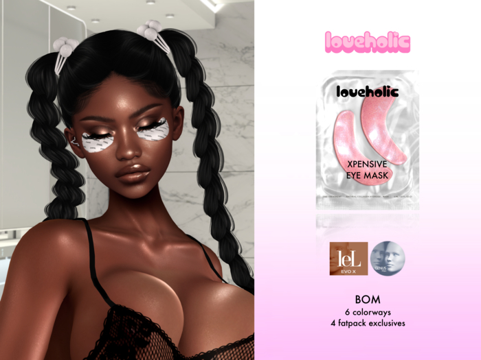 #Loveholic - Xpensive Eye Masks FATPACK