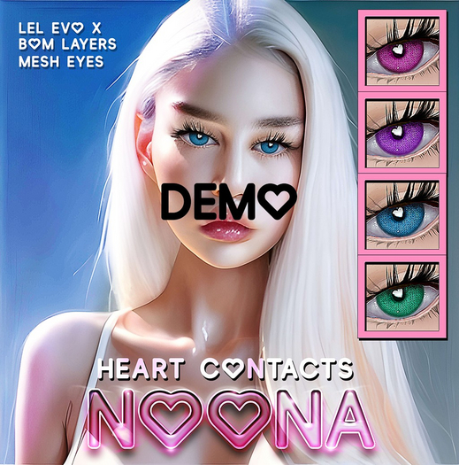 [::NOONA::] Heart Contacts DEMO