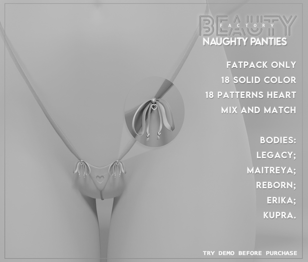 .BF. DEMO Nauthty Panties