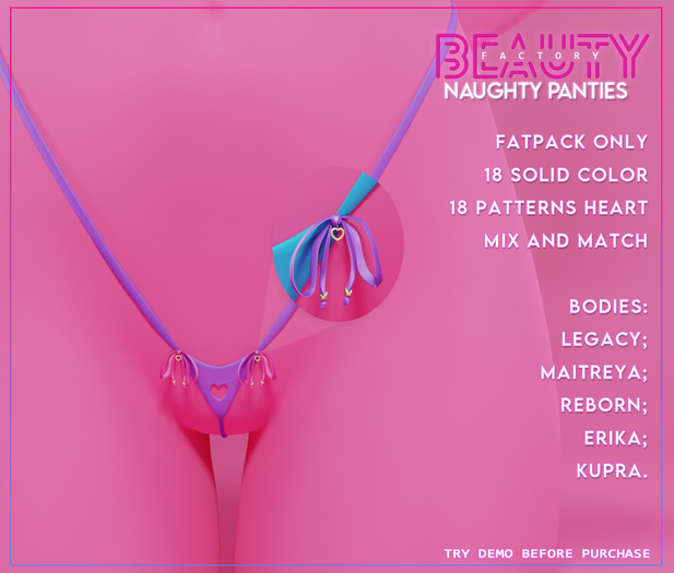 .BF. Naughty Panties FATPACK