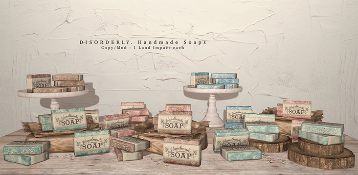 DISORDERLY. / Handmade Soaps / FATPACK
