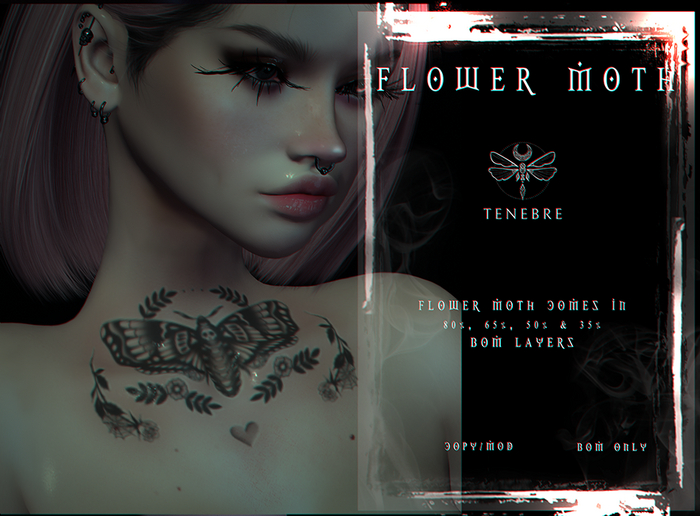 ..TENEBRE..  Flower Moth