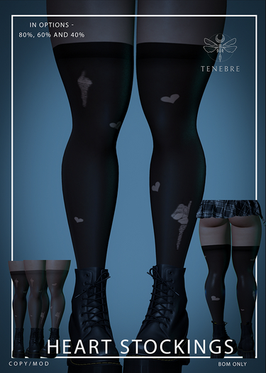 ..TENEBRE..  Heart Stockings