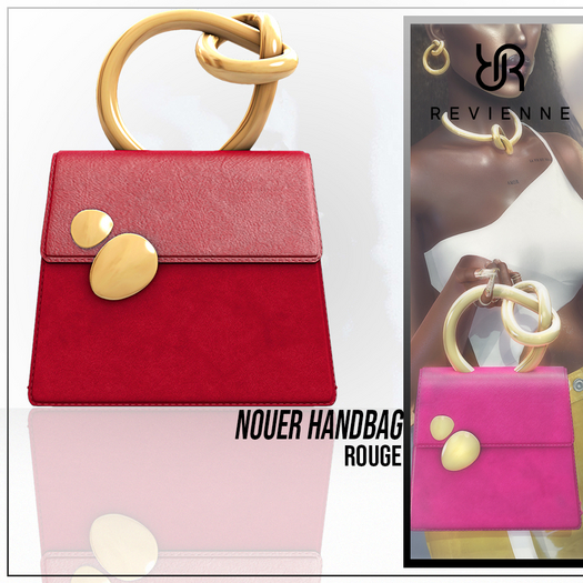 Revienne: The Nouer Handbag [ROUGE]