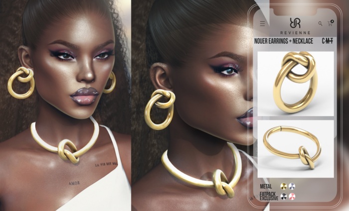 Revienne: The Nouer Earrings [FATPACK]