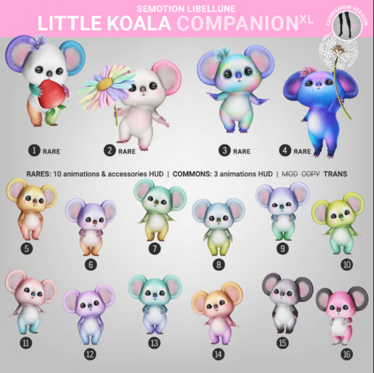 14. SEmotion Libellune Little Koala XL Companion