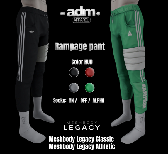 -adm. Rampage pants DEMO