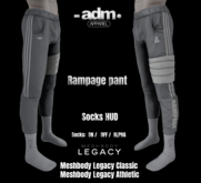 .adm- Rampage Pant Gray (legacy classic,athletic)