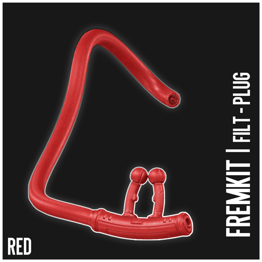 [KuddelMuddel] FremKit / Filt-Plug / Red