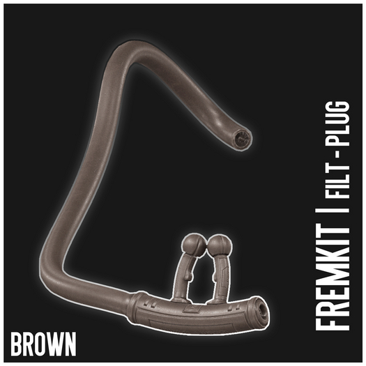 [KuddelMuddel] FremKit / Filt-Plug / Brown