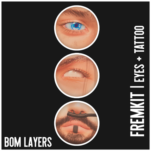 [KuddelMuddel] FremKit / Eyes+Tattoo