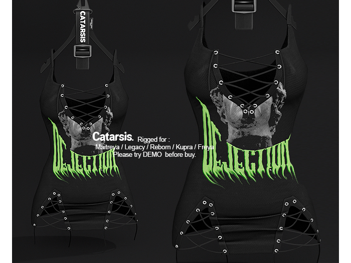 Catarsis - NOSEDIVE Dress - DEJECTION