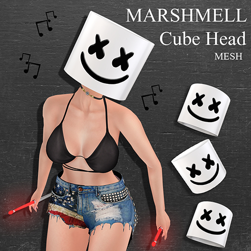 Marshmell Cube Head